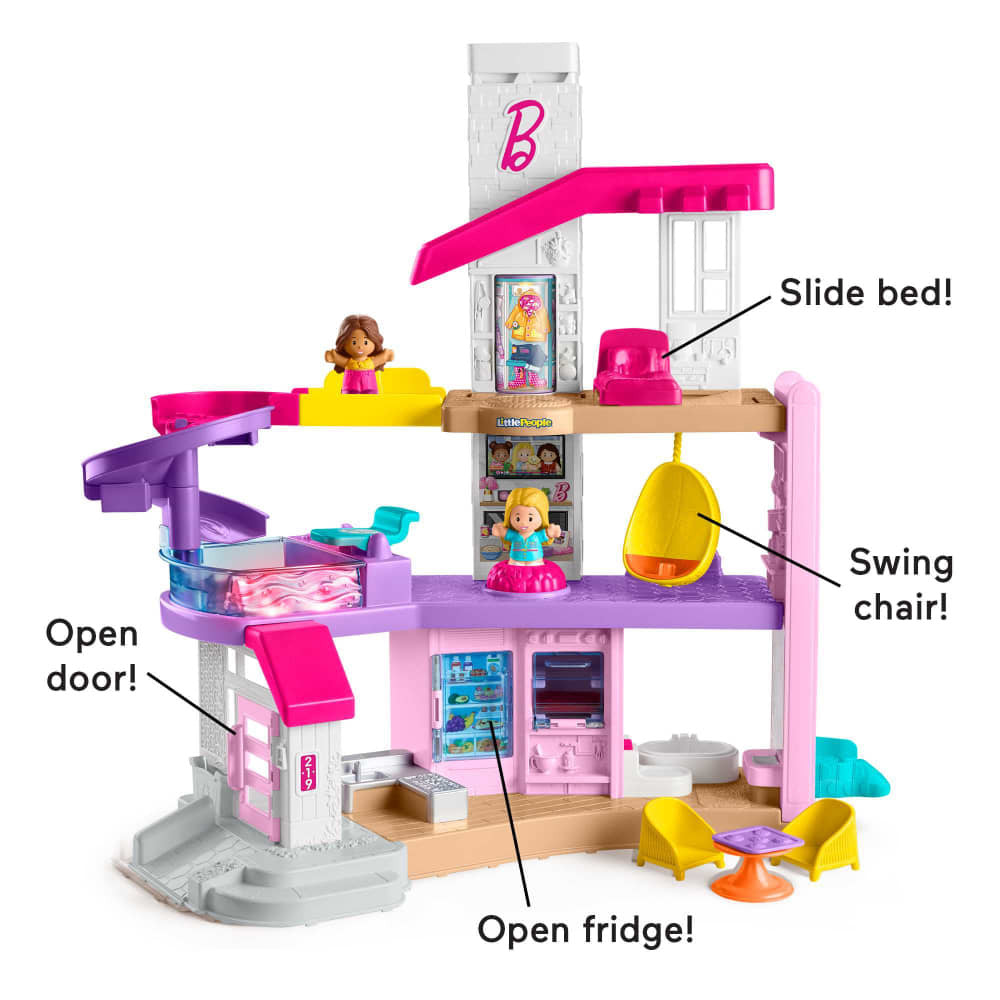 Fisher Price Barbie Little Dreamhouse By Little People