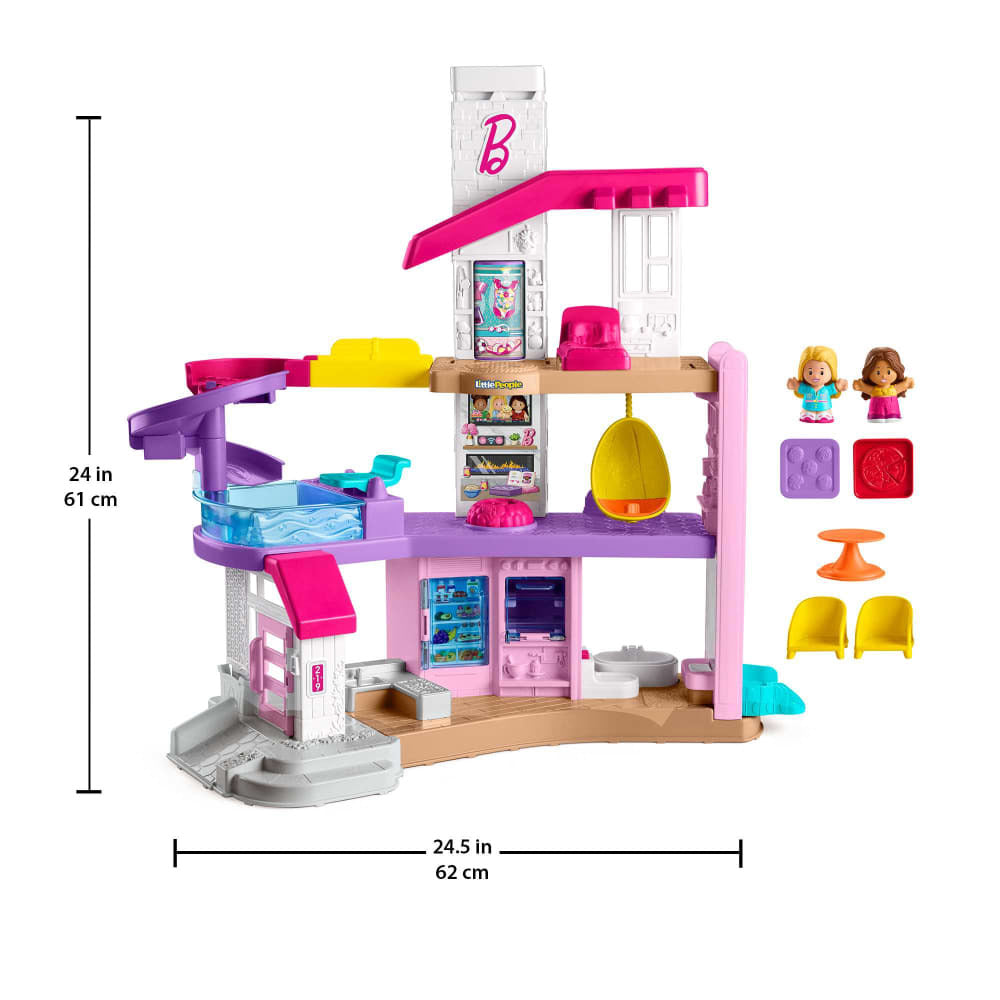 Fisher Price Barbie Little Dreamhouse By Little People