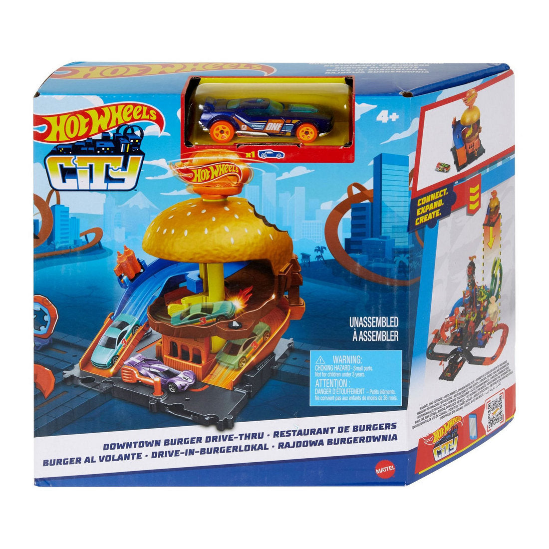 Hot Wheels City - Downtown Burger Drive Thru