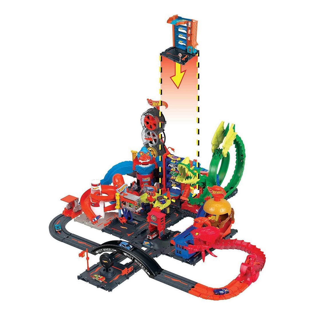 Hot Wheels City - Downtown Car Park