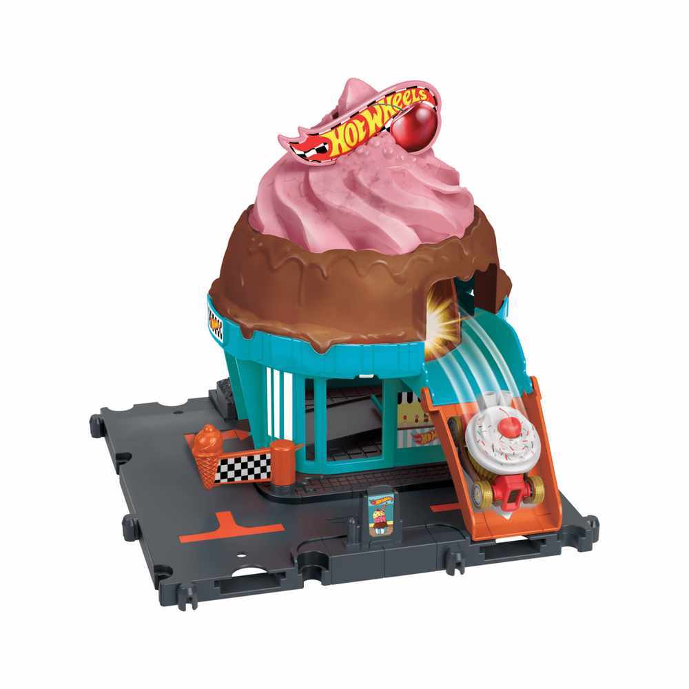 Hot Wheels City - Downtown Ice Cream Swirl