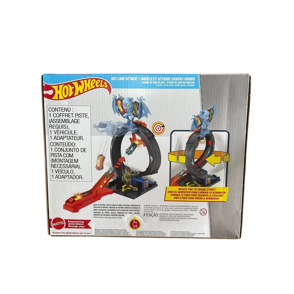 Hot Wheels City Bat Loop Attack