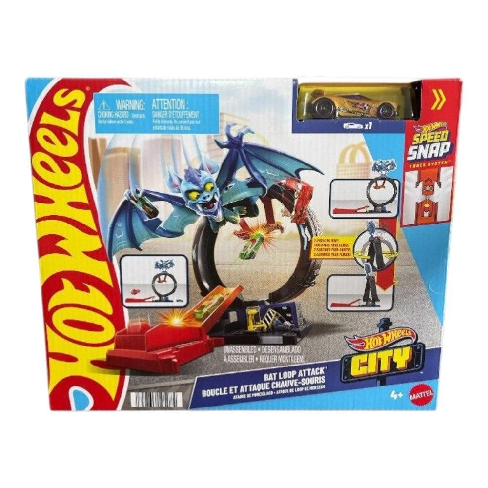 Hot Wheels City Bat Loop Attack