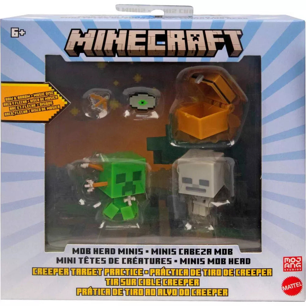 Minecraft Mob Head Minis - Creeper Target Practice