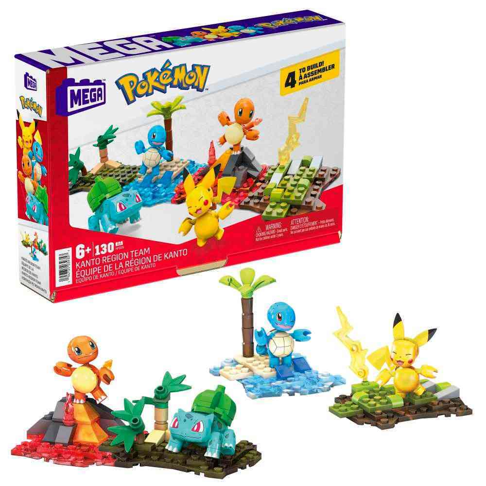 Mega Pokemon - Kanto Region Team