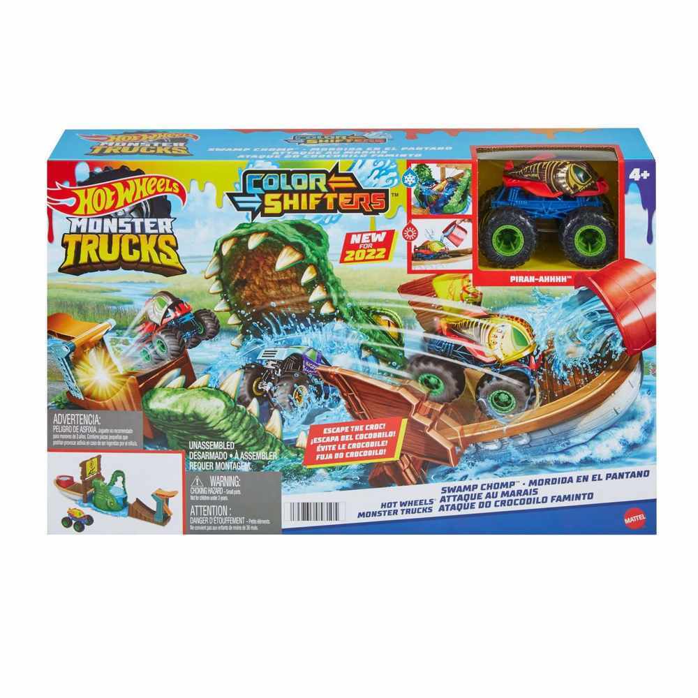 Hot Wheels Monster Trucks Color Shifters - Swamp Chomp