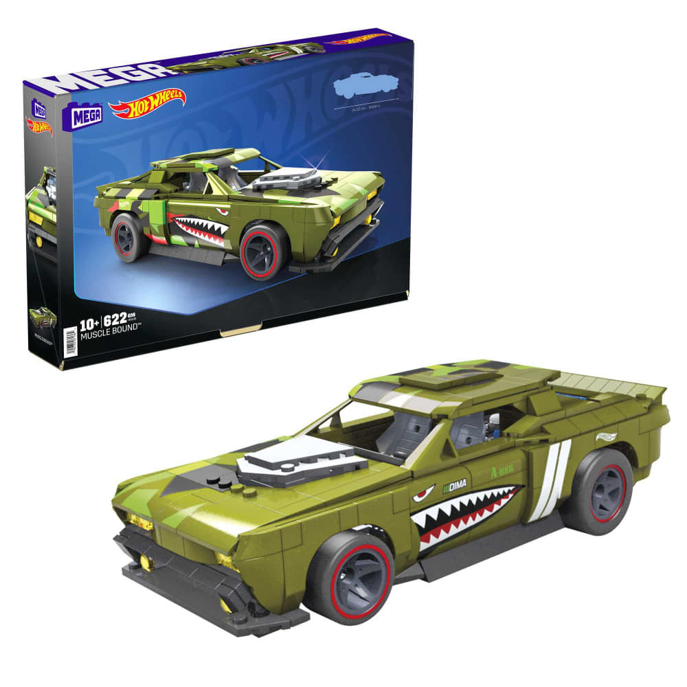 Mega Hot Wheels Muscle Bound Construction Set