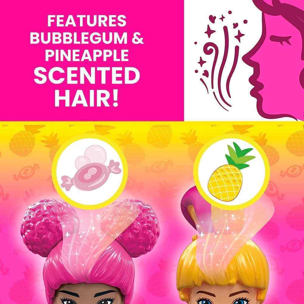 Mega Barbie Colour Reveal - Train N Wash