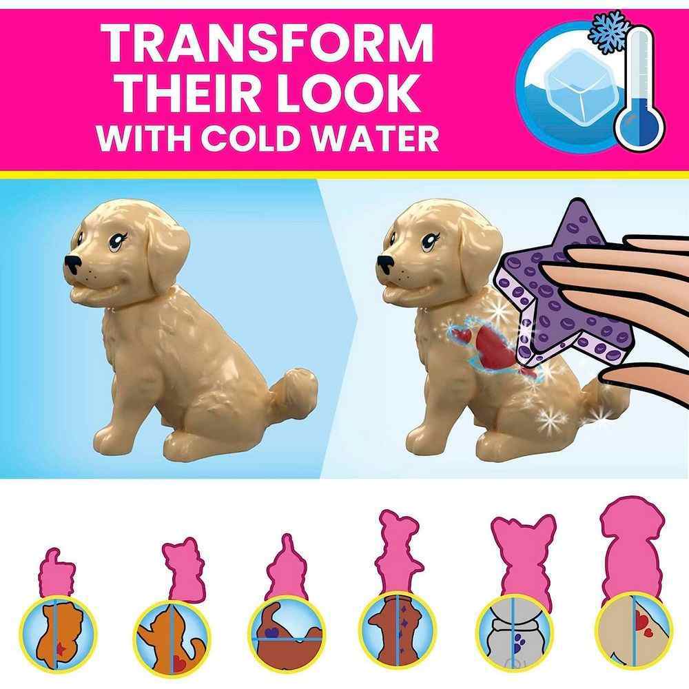 Mega Barbie Colour Reveal - Train N Wash