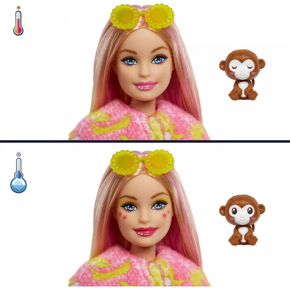Barbie Cutie Reveal Jungle Series Costume Doll - Monkey