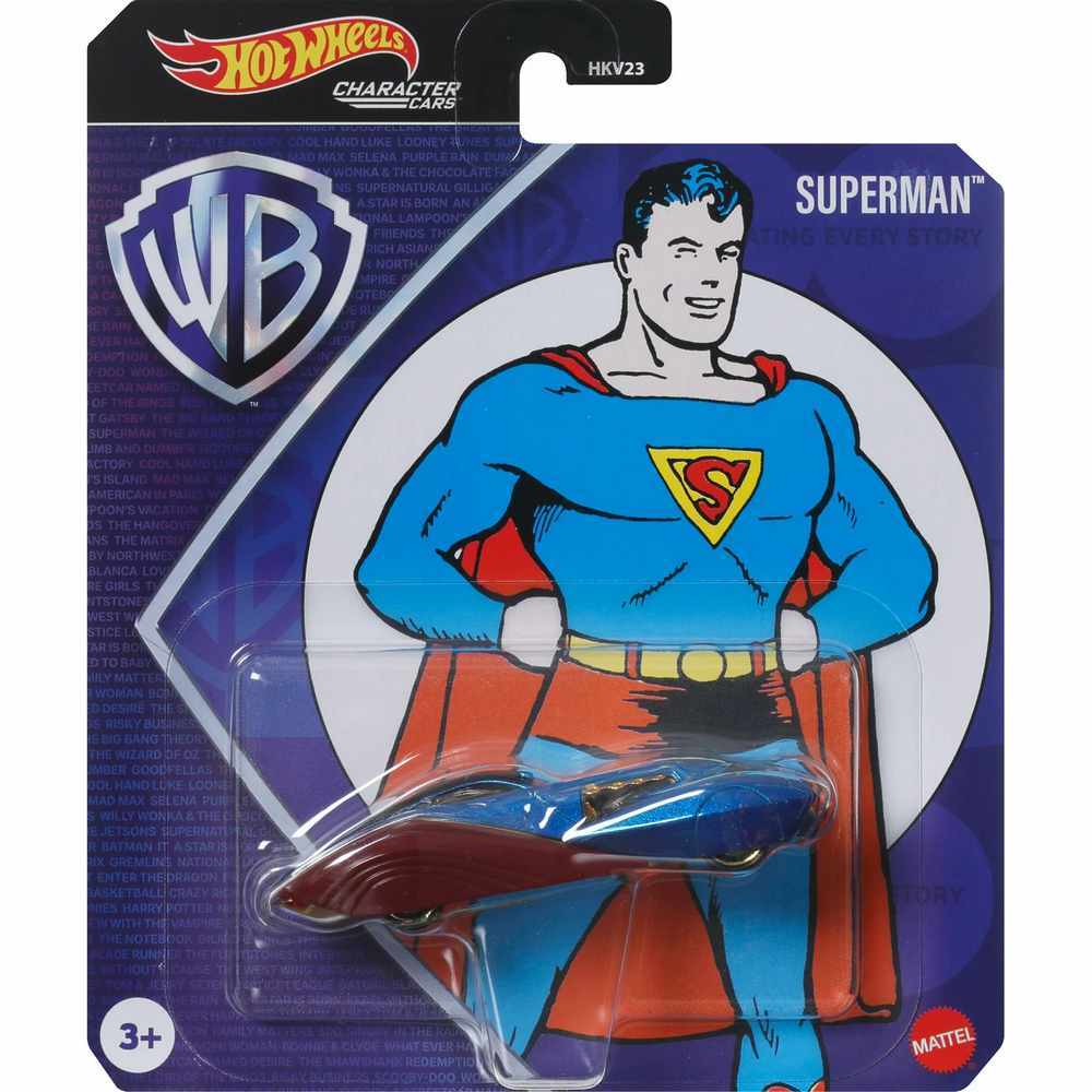 Hot Wheels Character Cars - Superman