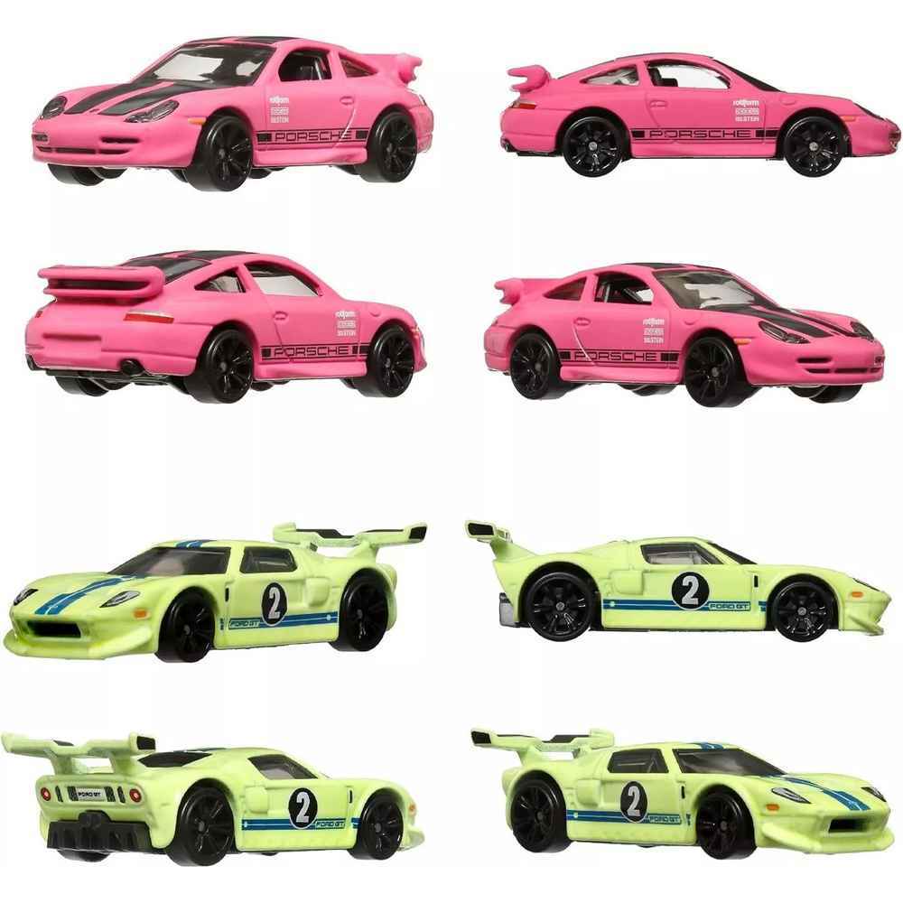 Hot Wheels Neon Speeders Set of 8 Case C