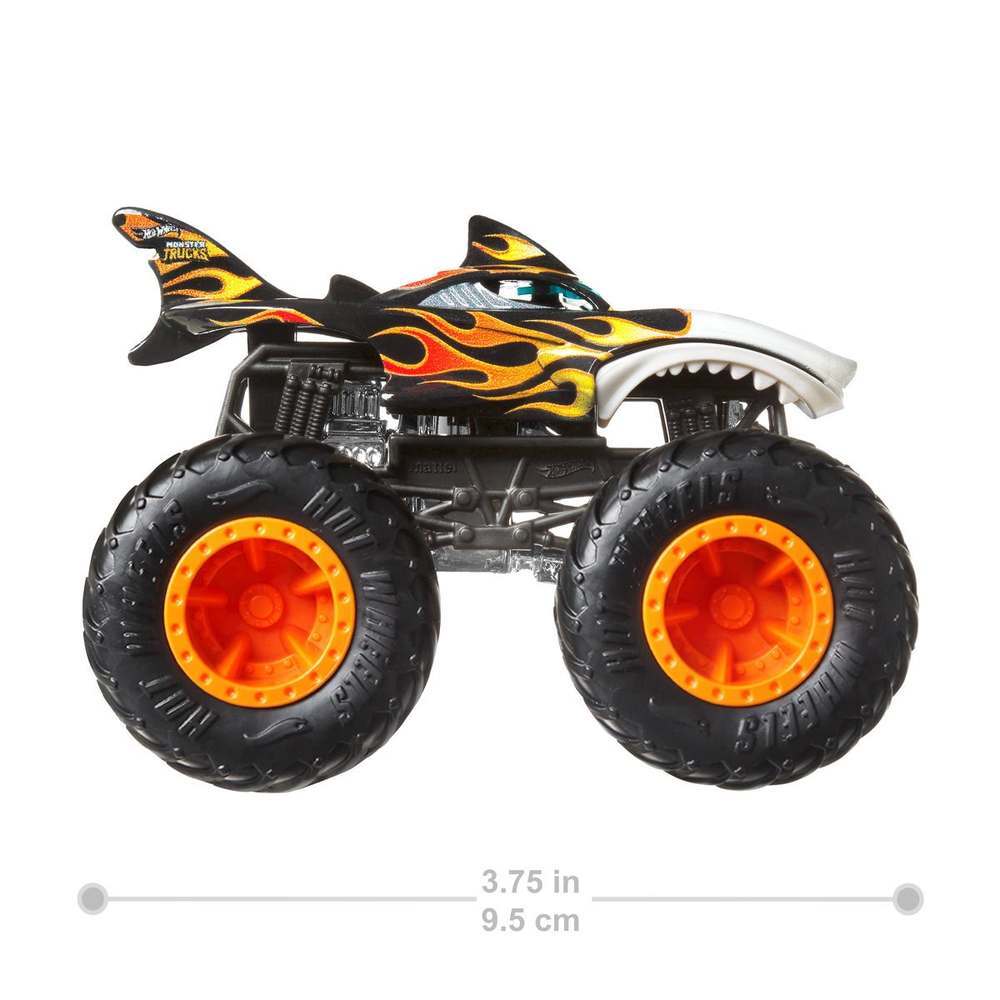 Hot Wheels Monster Trucks 1:64 4 Pack - Wild Rangers
