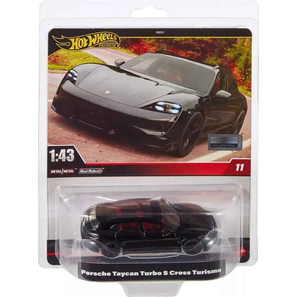 Hot Wheels Premium 1:43 Porsche Taycan Turbo S Cross Tirismo