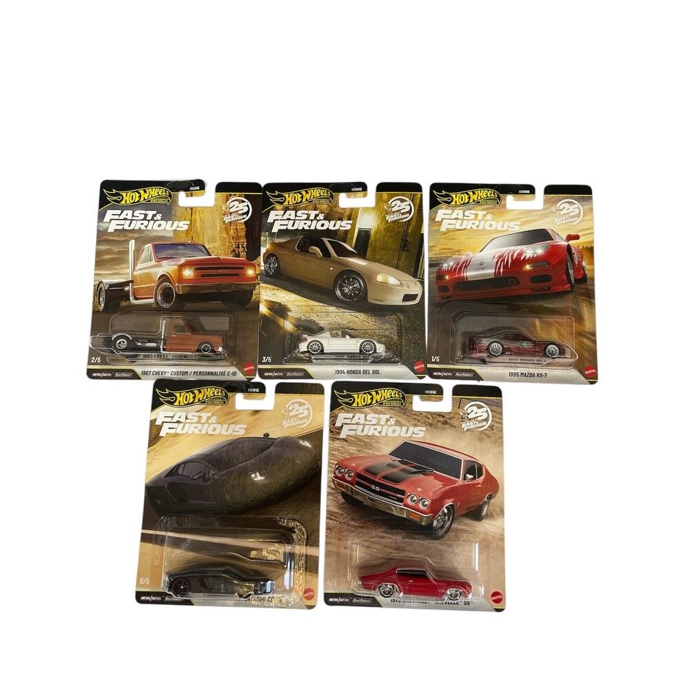 Hot Wheels 2026 Fast & Furious 956P Case - CHASE Included
