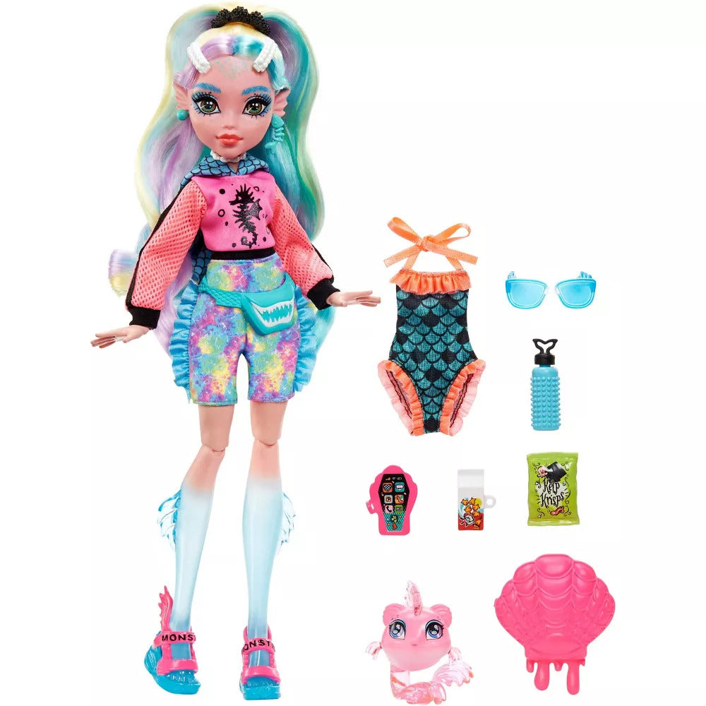Monster High Doll & Accessories - Lagoona Blue