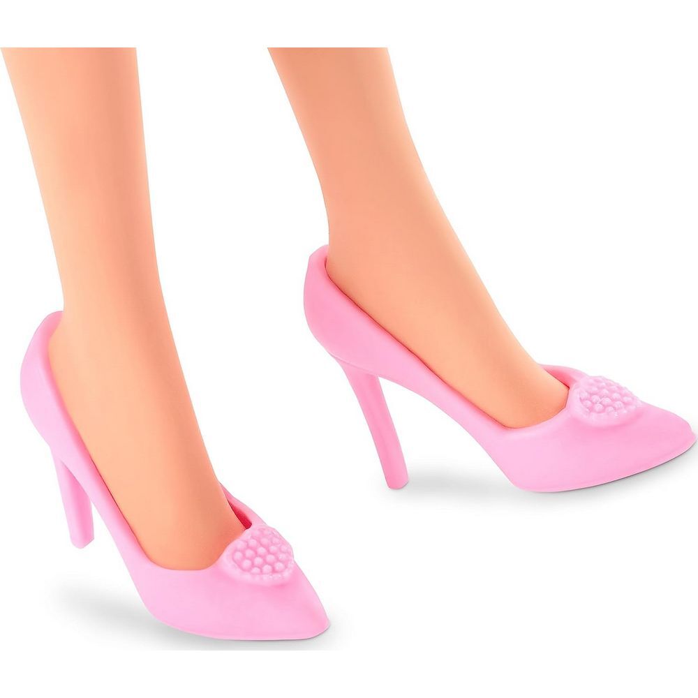 Barbie the Movie Doll Margot Robbie In Pink Gingham Dress