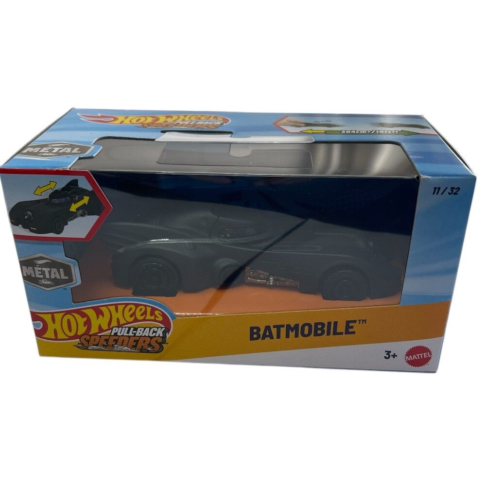 Hot Wheels Pullbacks Speeders - Batmobile 11/32