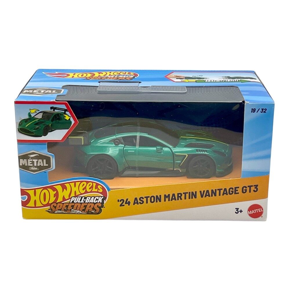 Hot Wheels Pullbacks Speeders - '24 Aston Martin Vantage GT3