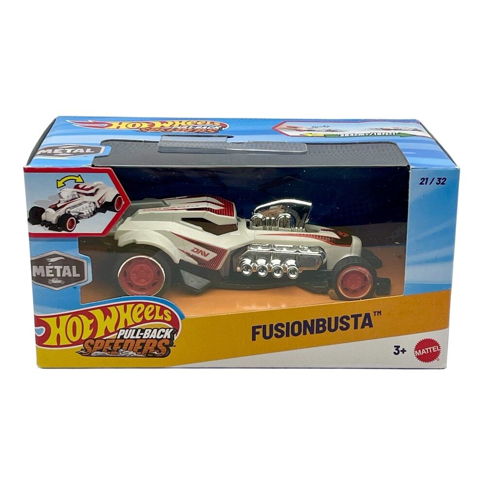Hot Wheels Pullbacks Speeders - Fusionbusta