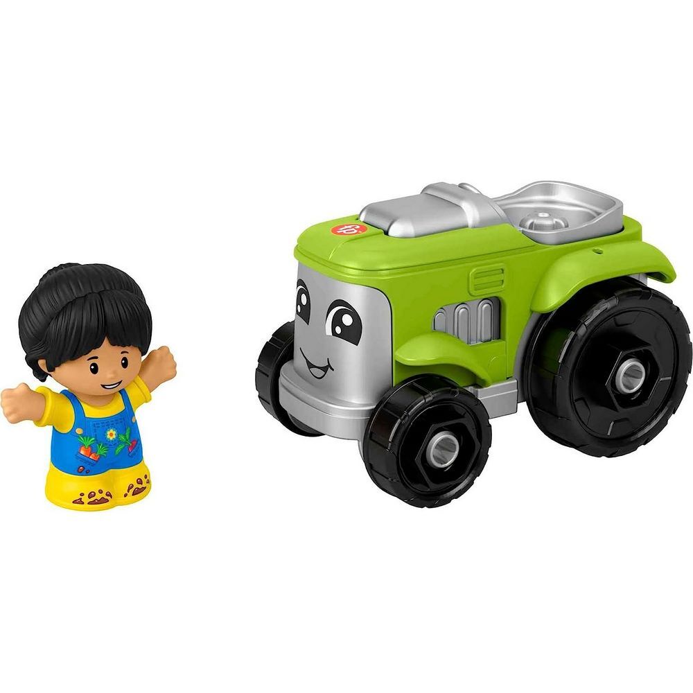 Fisher-Price Little People Transports Green Tractor