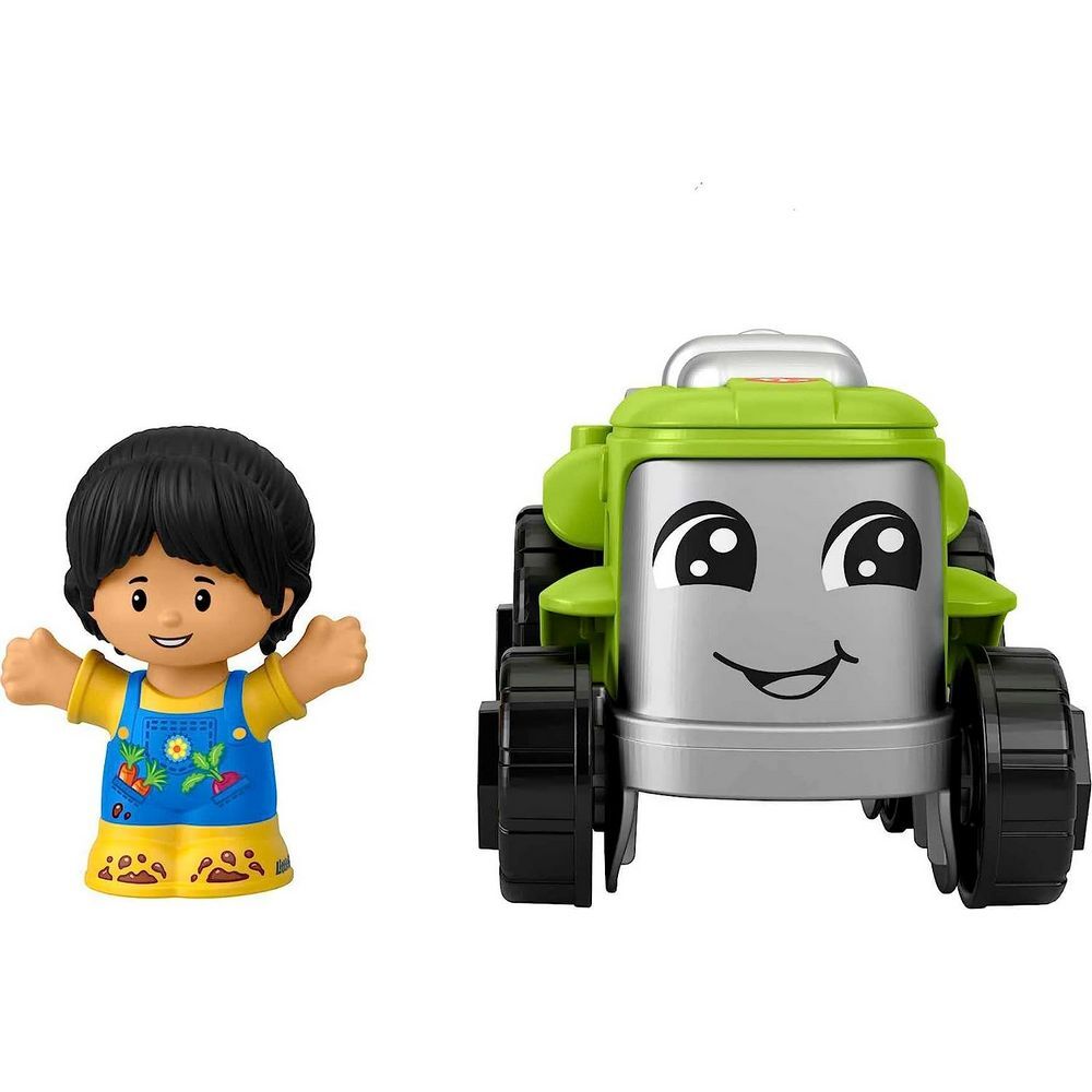Fisher-Price Little People Transports Green Tractor