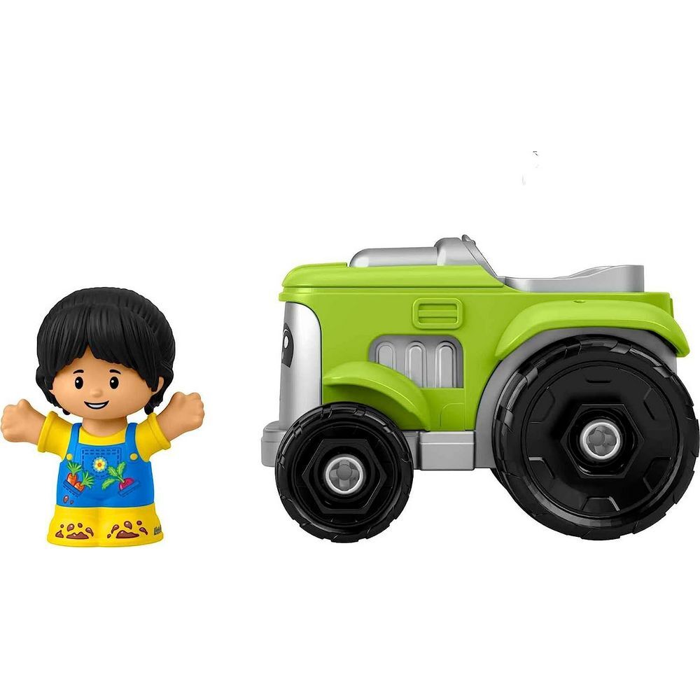 Fisher-Price Little People Transports Green Tractor