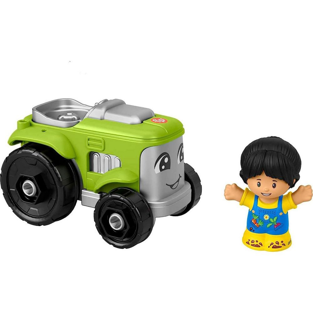 Fisher-Price Little People Transports Green Tractor