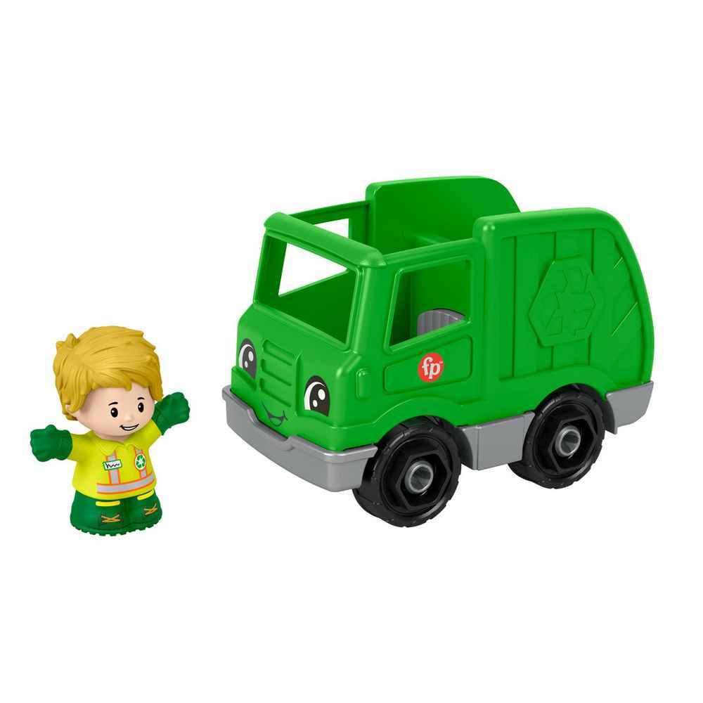 Little People - Green Recycling Truck & Figure