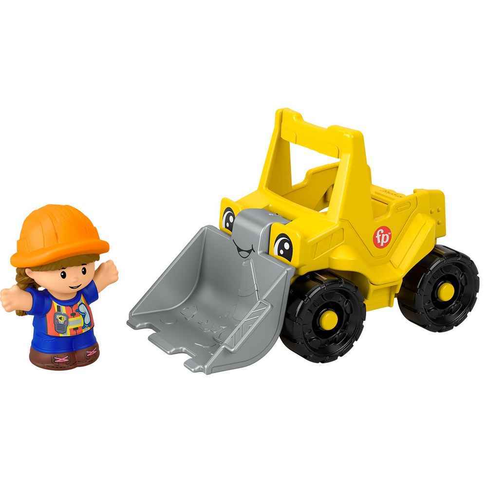 Little People - Yellow Bulldozer & Figure