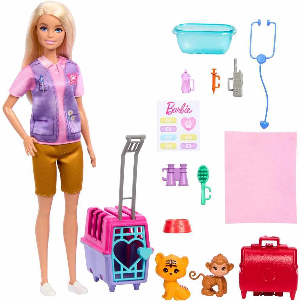 Barbie Animal Rescue & Recovery Playset