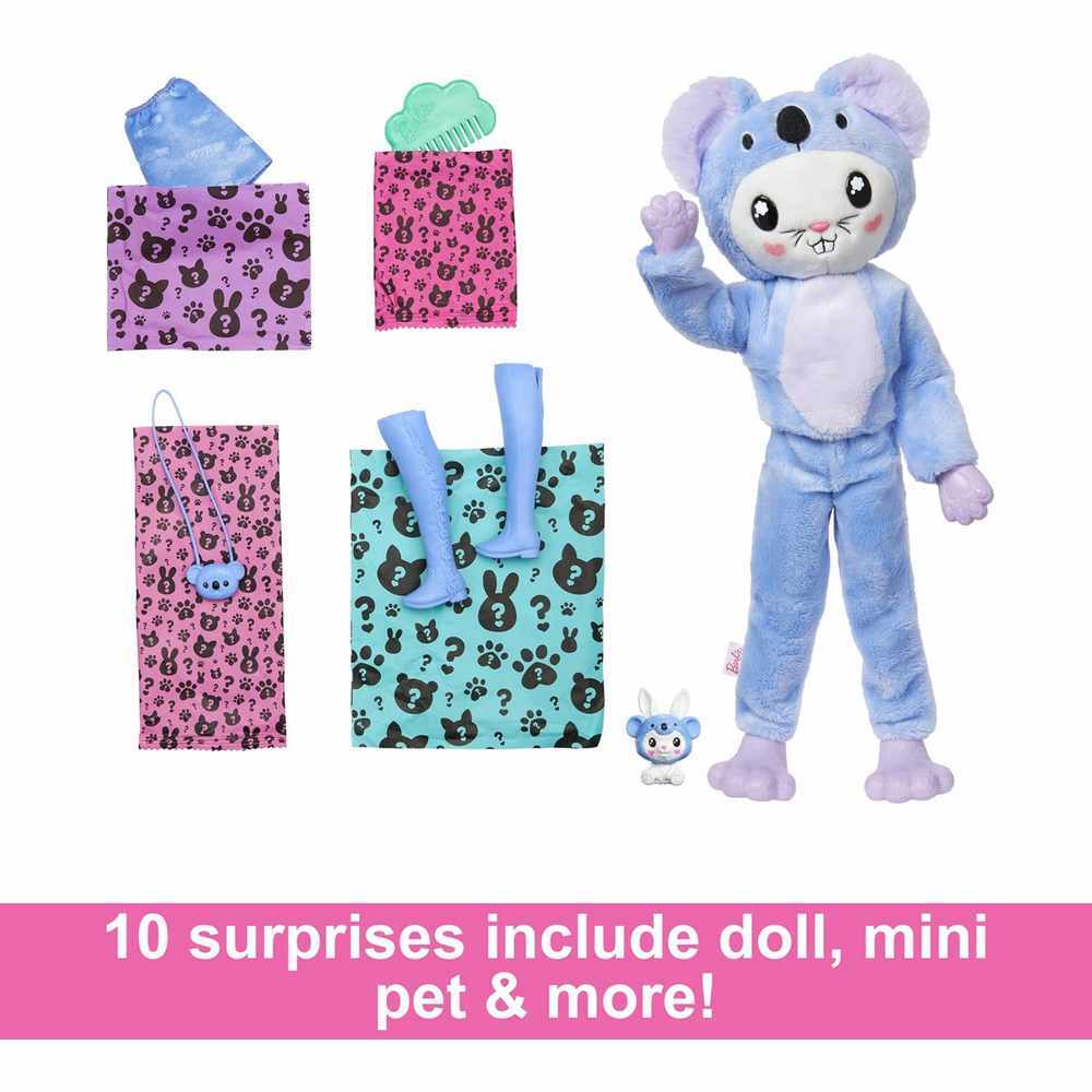 Barbie Cutie Reveal Costume Doll & Accessories - Bunny as a Koala