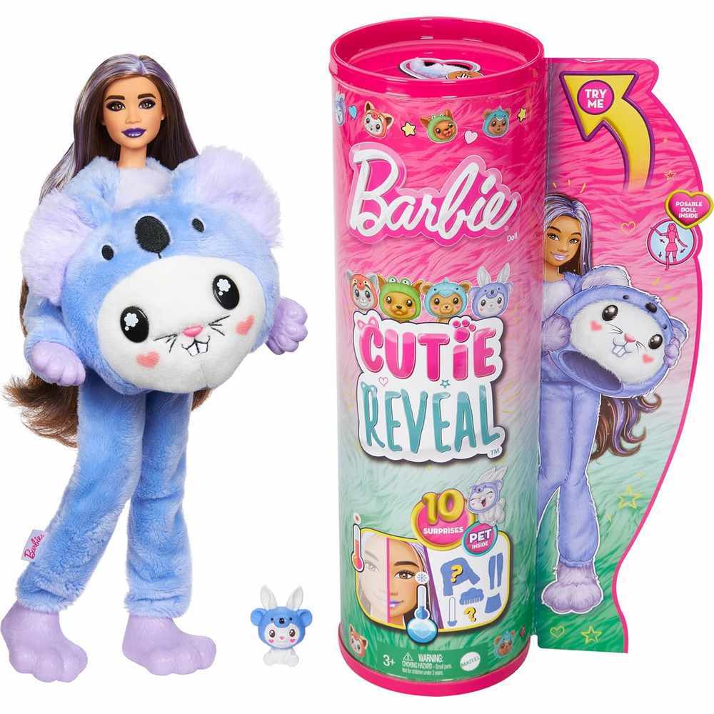 Barbie Cutie Reveal Costume Doll & Accessories - Bunny as a Koala