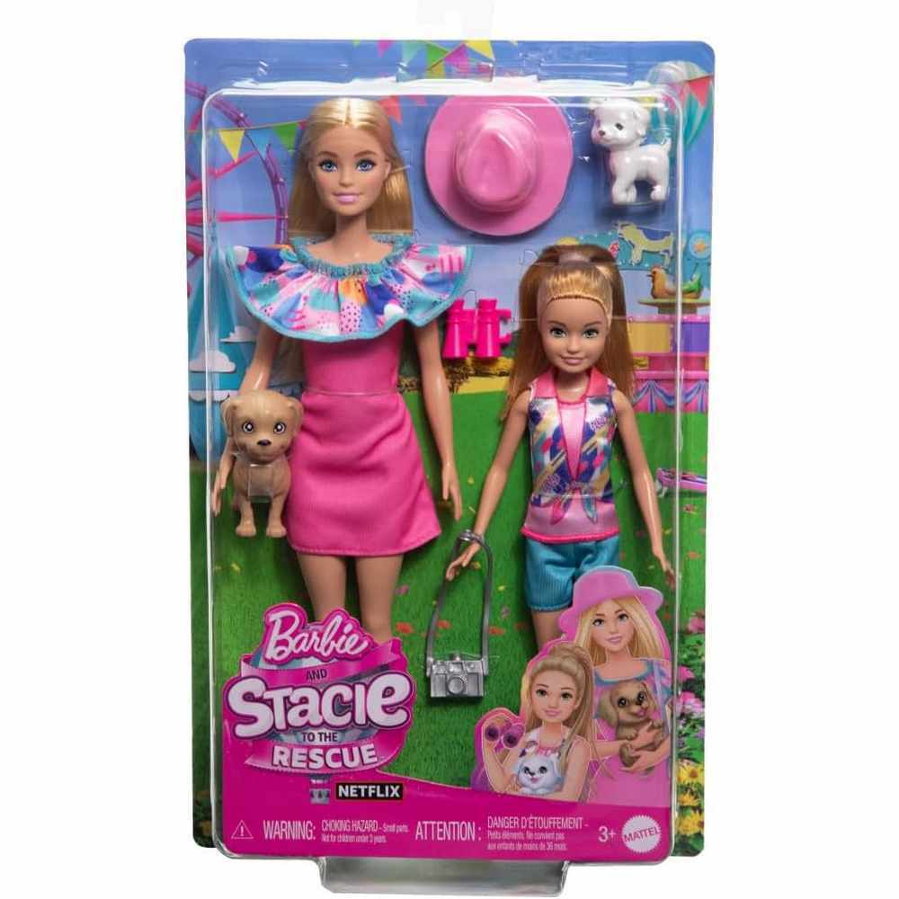 Barbie Doll and Accessories - Barbie & Stacie To The Rescue