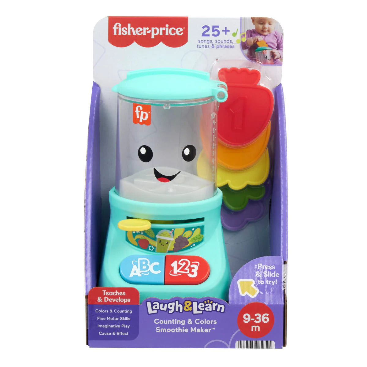 Fisher Price Laugh & Learn - Counting & Colours Smoothie Maker