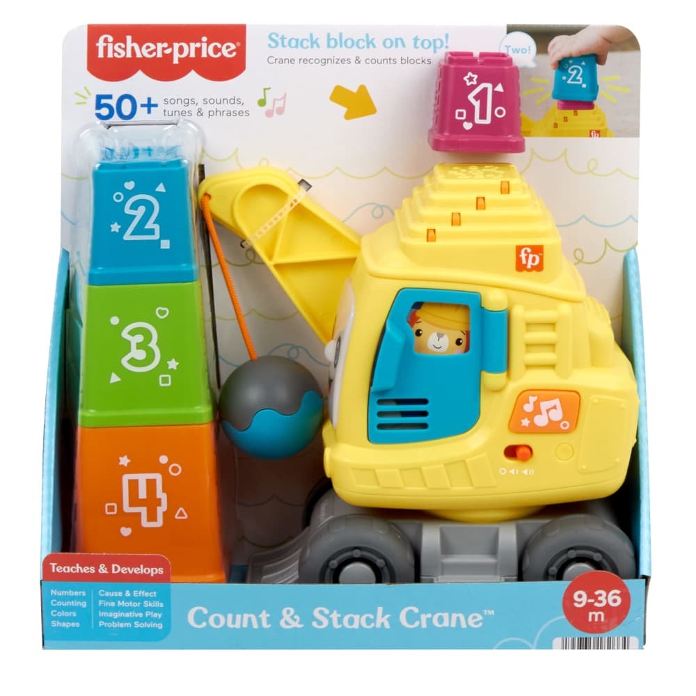 Fisher Price - Count & Stack Crane