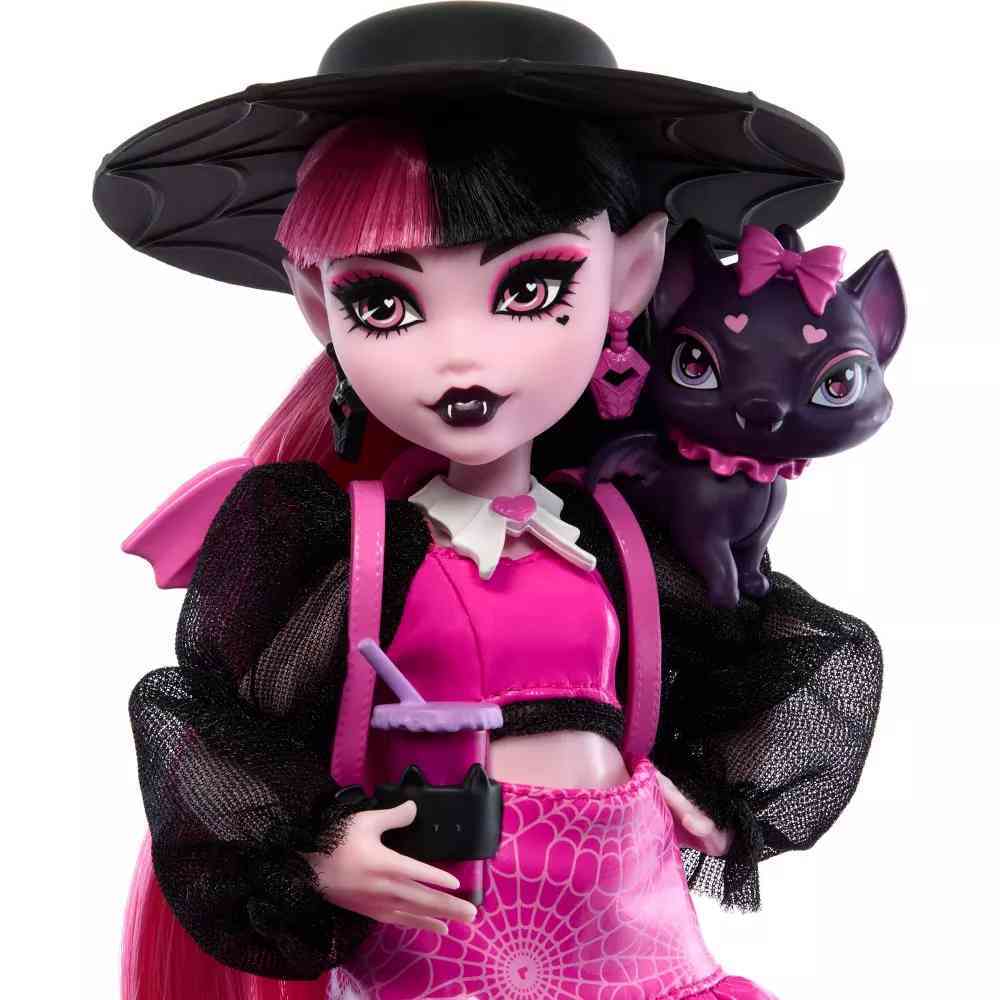 Monster High Draculaura Doll with Pet and Accessories
