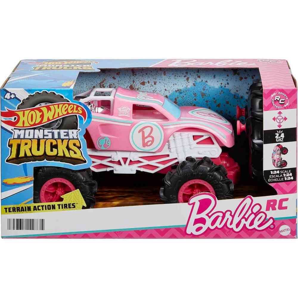 Hot Wheels Monster Truck Barbie RC 1:24