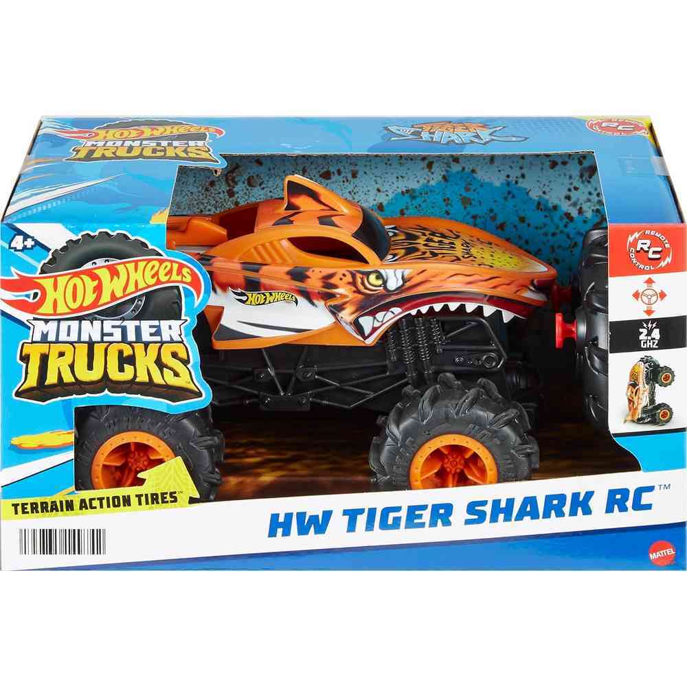 Hot Wheels Monster Truck 1:24 - Tiger Shark RC