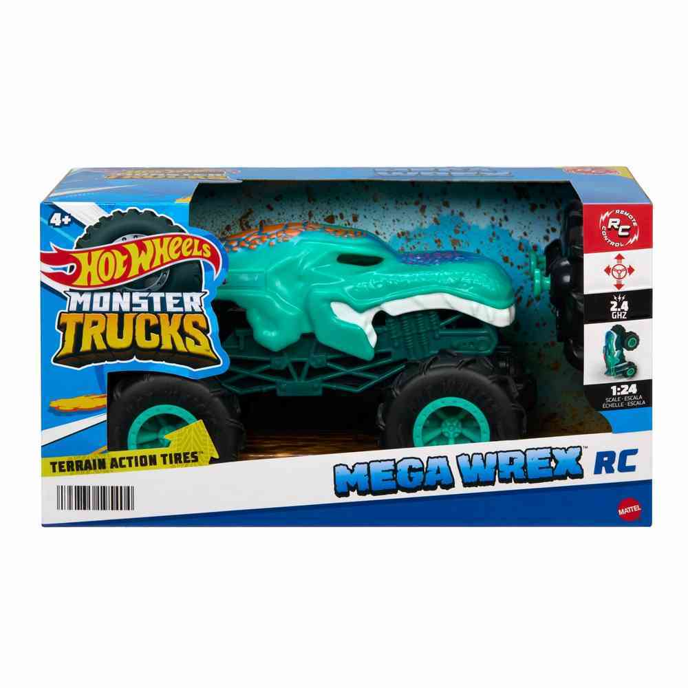 Hot Wheels Monster Truck 1:24 - Mega Wrex RC