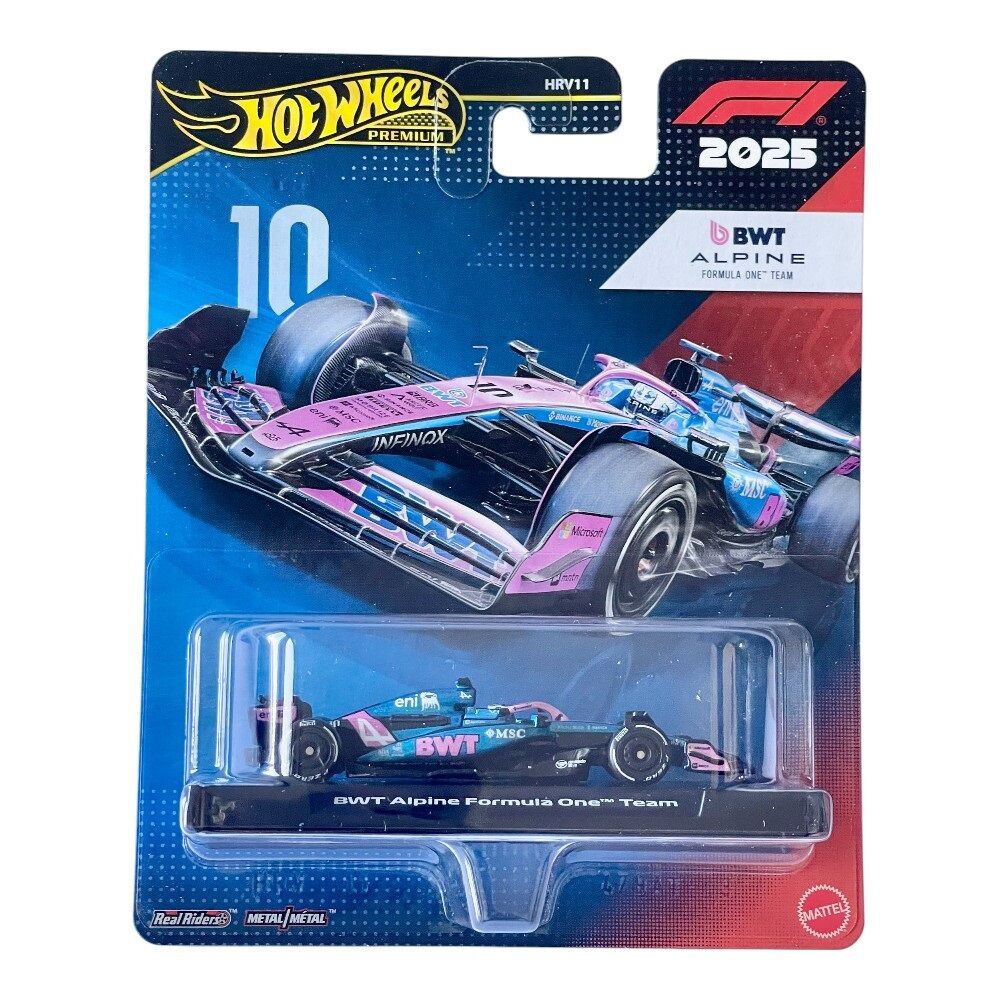 Hot Wheels Formula 1 2025 - BWT Alpine #10