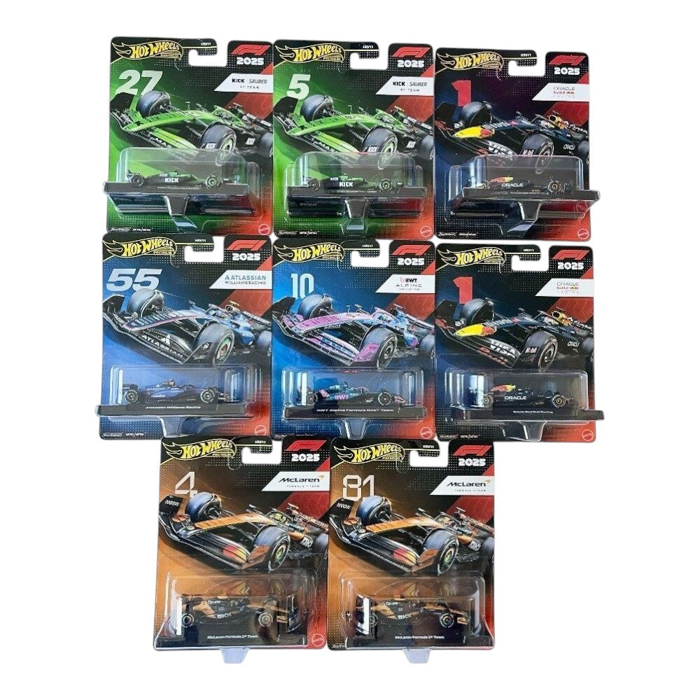 Hot Wheels Formula 1 Series Vehicle Group 2 Full Box