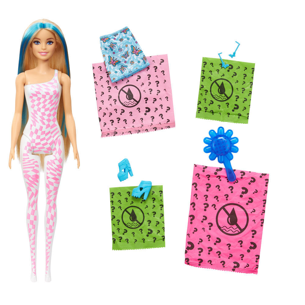Barbie Color Reveal Rainbow Series Doll & Accessories (Assorted)