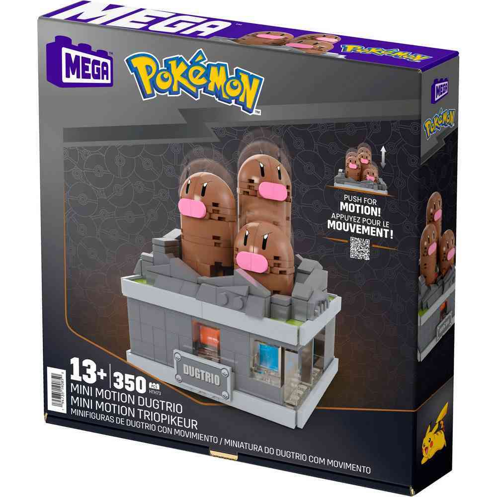 Pokemon Mega Mini Motion Dugtrio