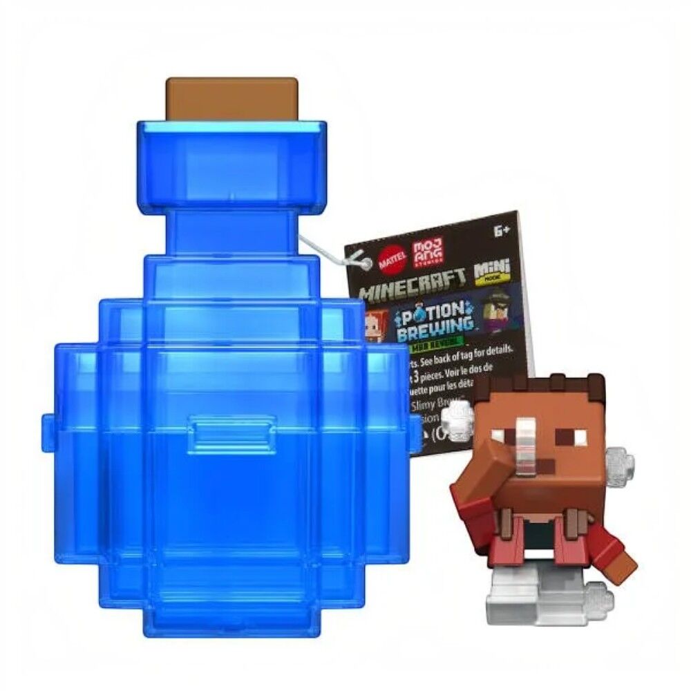Minecraft Mini Mode Potion Brewing Mystery Figure Randomly Selected