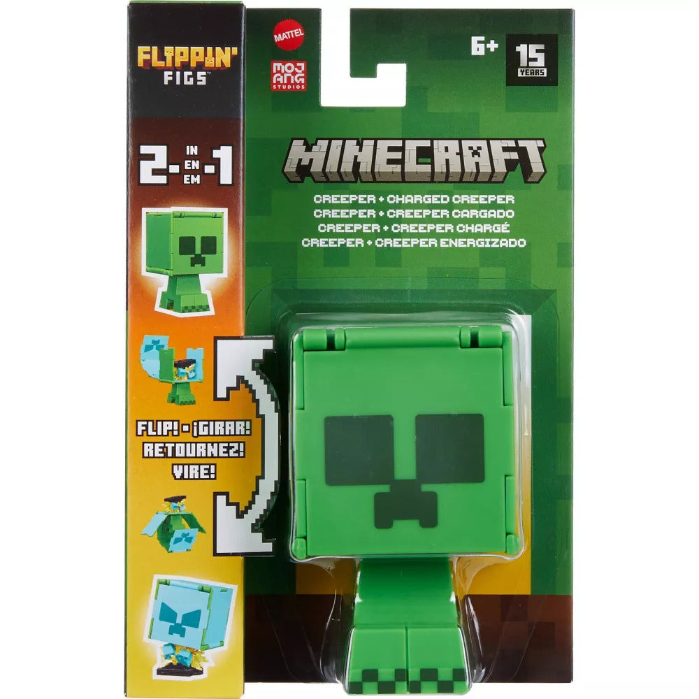 Minecraft Flippin Figs - Creeper + Charged Creeper