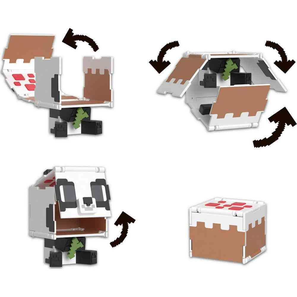 Minecraft Flippin Figs - Panda + Cake