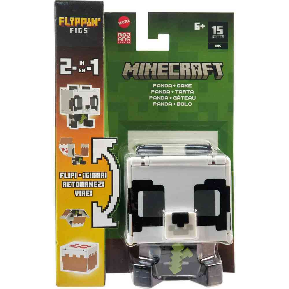 Minecraft Flippin Figs - Panda + Cake