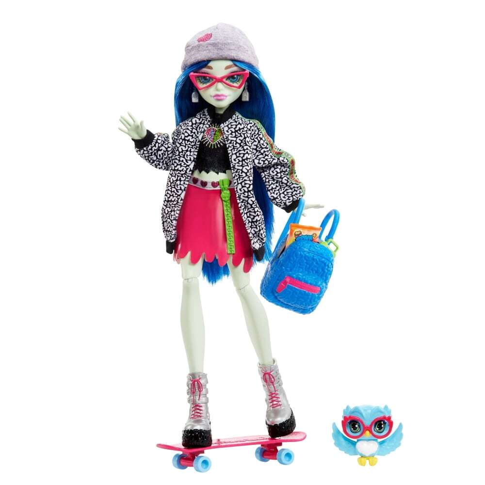 Monster High Doll & Accessories - Ghoulia Yelps