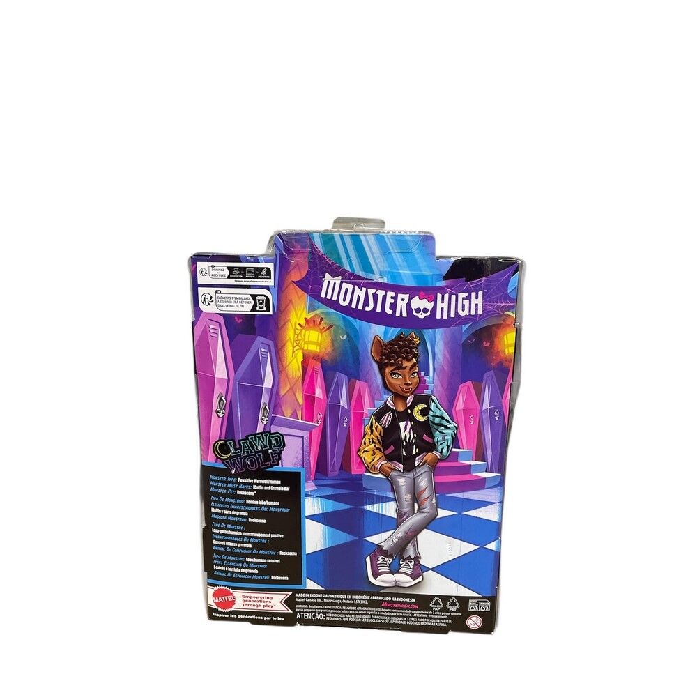 Monster High Doll Clawd Wolf